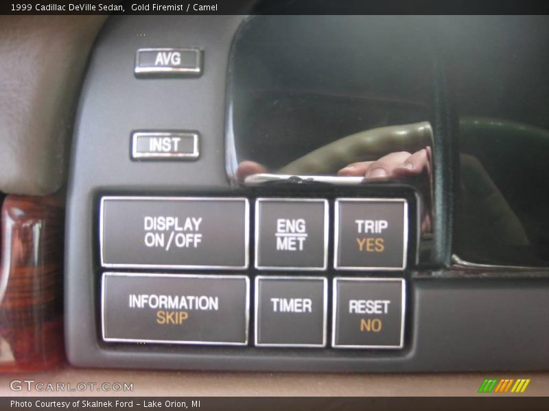 Gold Firemist / Camel 1999 Cadillac DeVille Sedan