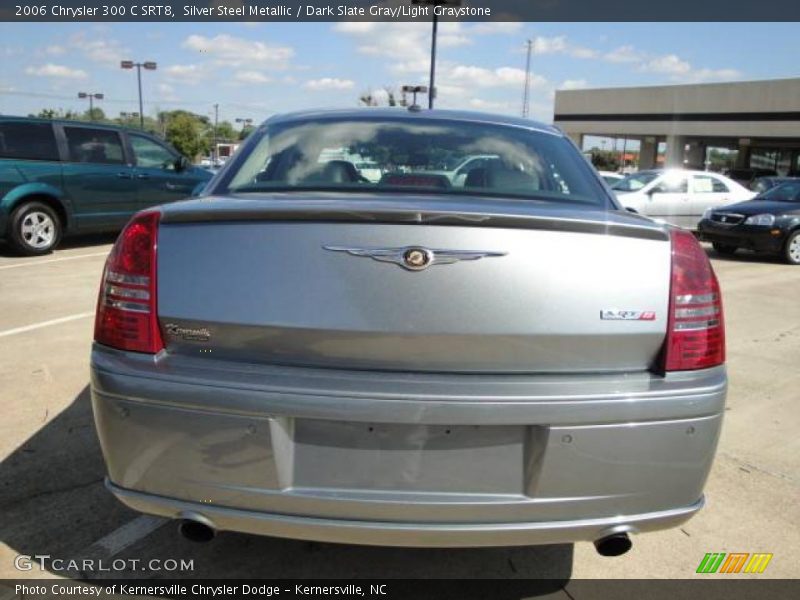 Silver Steel Metallic / Dark Slate Gray/Light Graystone 2006 Chrysler 300 C SRT8