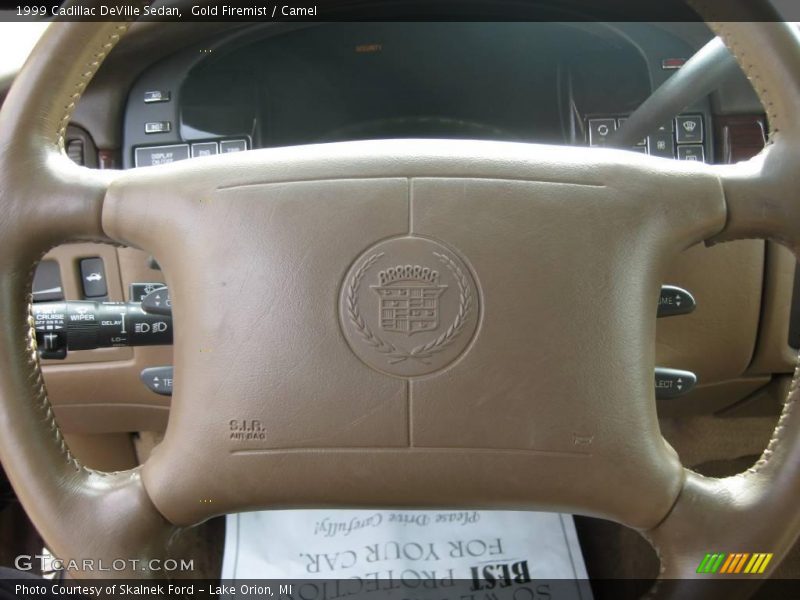 Gold Firemist / Camel 1999 Cadillac DeVille Sedan