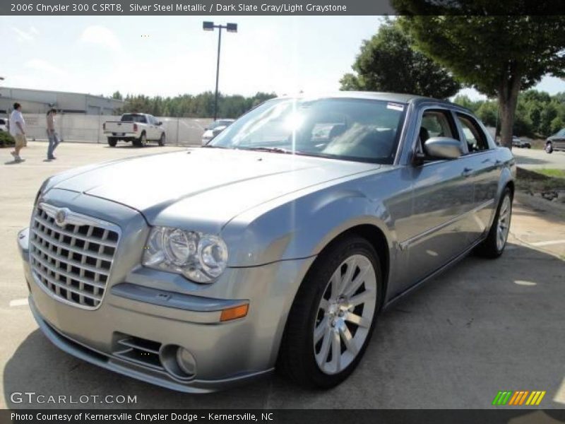 Silver Steel Metallic / Dark Slate Gray/Light Graystone 2006 Chrysler 300 C SRT8