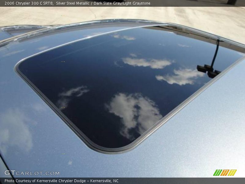 Silver Steel Metallic / Dark Slate Gray/Light Graystone 2006 Chrysler 300 C SRT8
