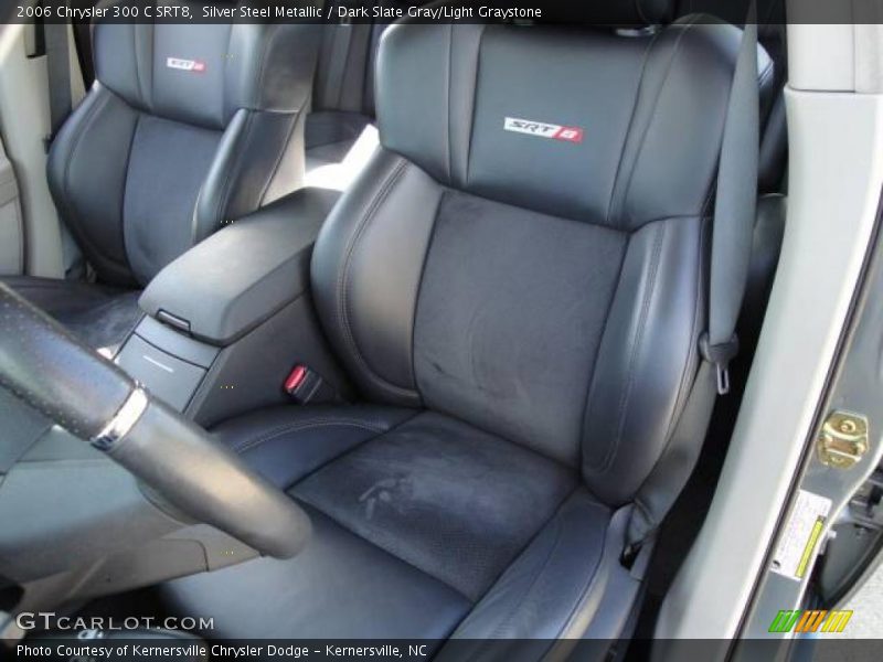 Silver Steel Metallic / Dark Slate Gray/Light Graystone 2006 Chrysler 300 C SRT8