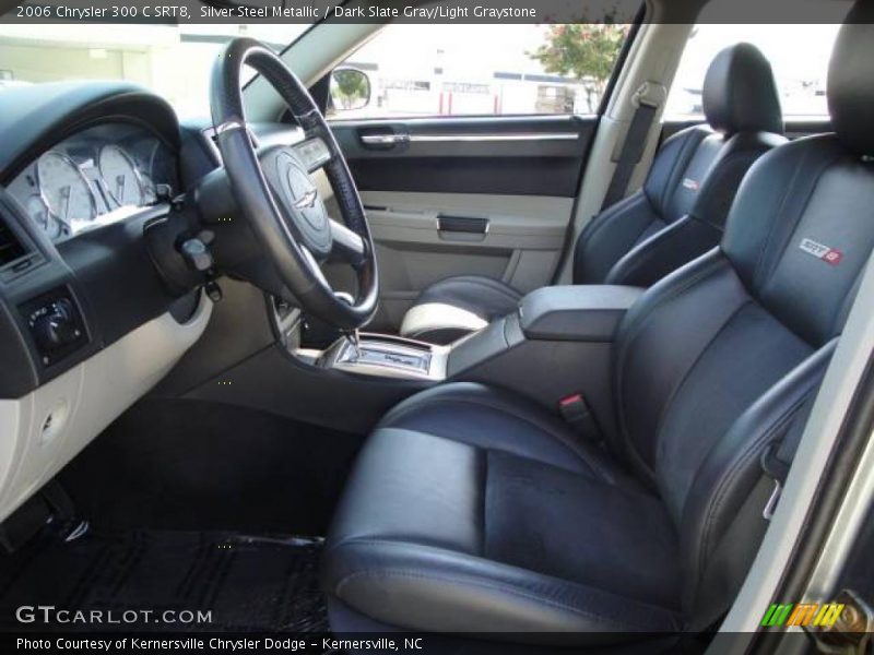 Silver Steel Metallic / Dark Slate Gray/Light Graystone 2006 Chrysler 300 C SRT8
