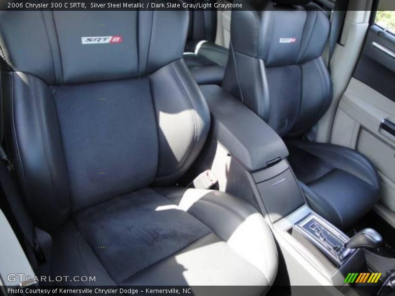 Silver Steel Metallic / Dark Slate Gray/Light Graystone 2006 Chrysler 300 C SRT8