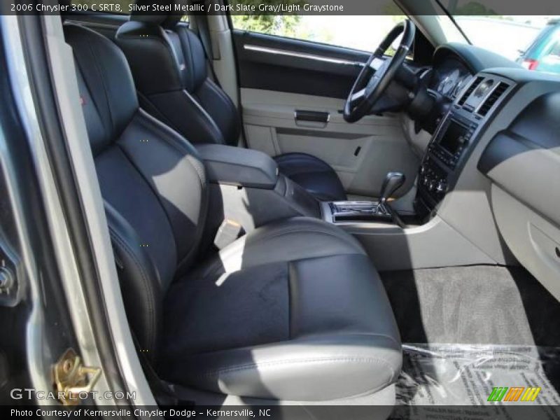 Silver Steel Metallic / Dark Slate Gray/Light Graystone 2006 Chrysler 300 C SRT8