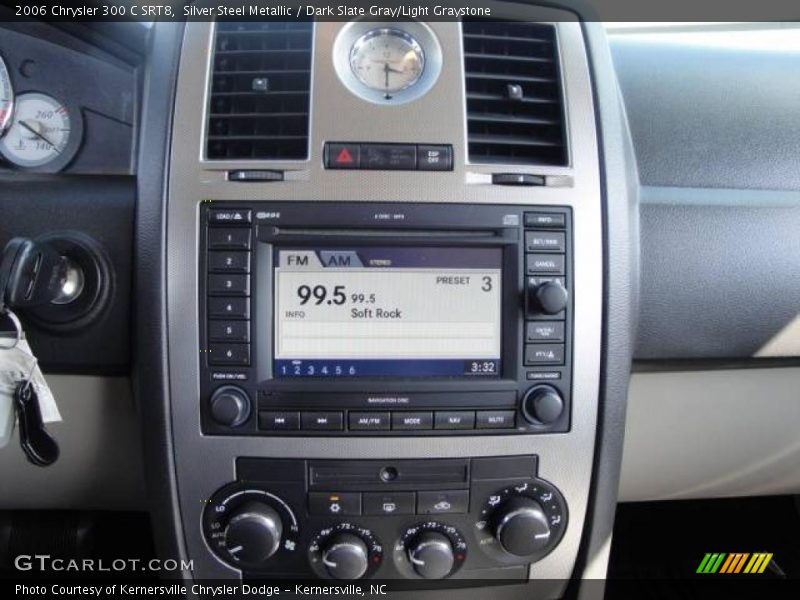 Silver Steel Metallic / Dark Slate Gray/Light Graystone 2006 Chrysler 300 C SRT8