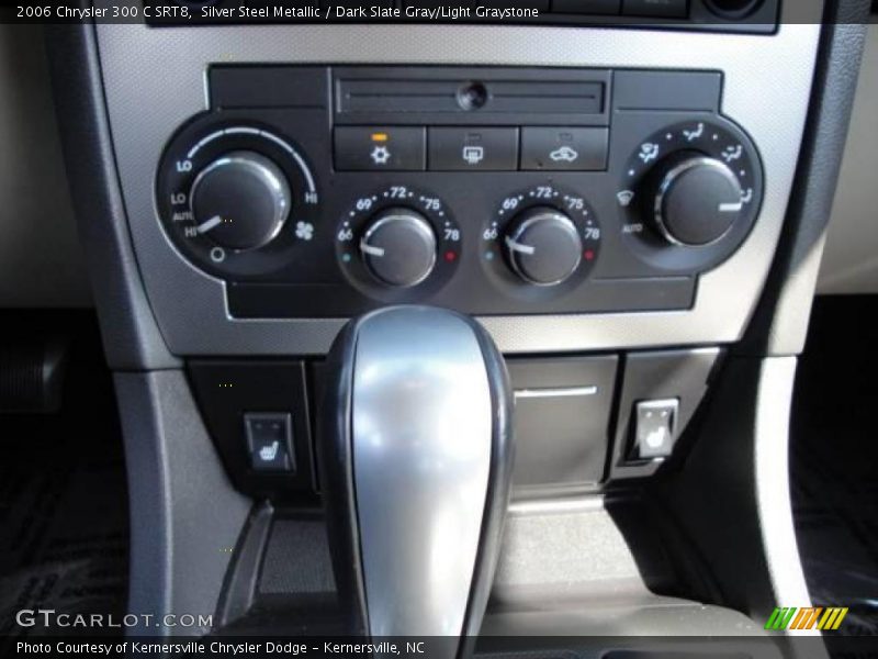 Silver Steel Metallic / Dark Slate Gray/Light Graystone 2006 Chrysler 300 C SRT8