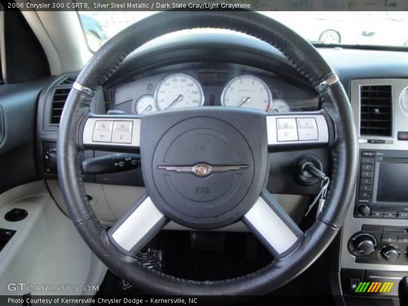 Silver Steel Metallic / Dark Slate Gray/Light Graystone 2006 Chrysler 300 C SRT8