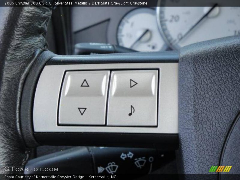 Silver Steel Metallic / Dark Slate Gray/Light Graystone 2006 Chrysler 300 C SRT8