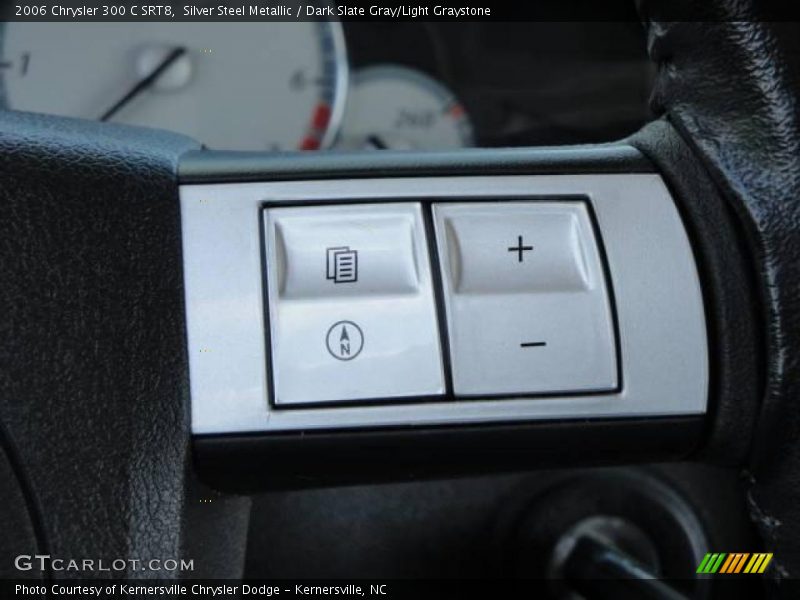 Silver Steel Metallic / Dark Slate Gray/Light Graystone 2006 Chrysler 300 C SRT8