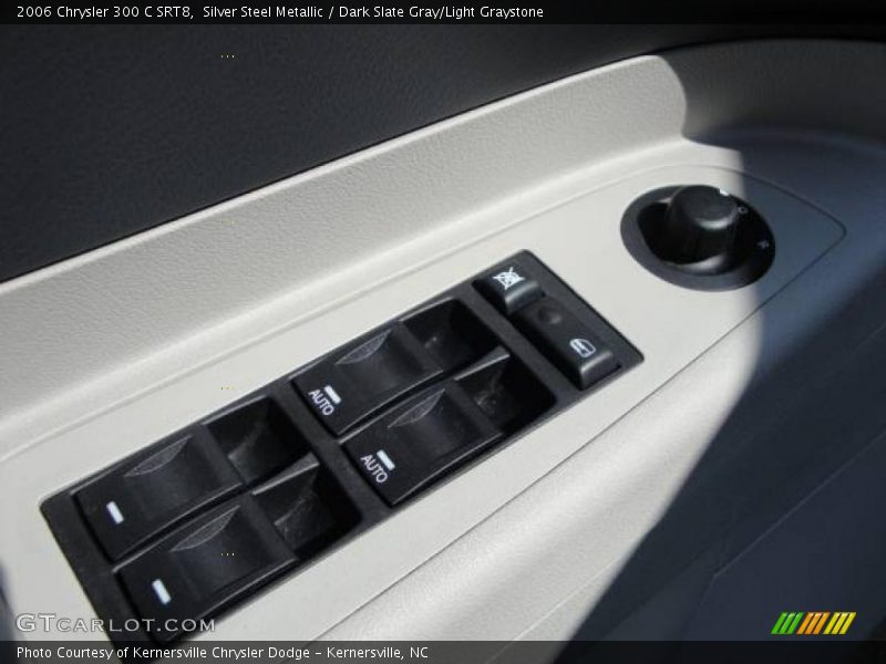 Silver Steel Metallic / Dark Slate Gray/Light Graystone 2006 Chrysler 300 C SRT8