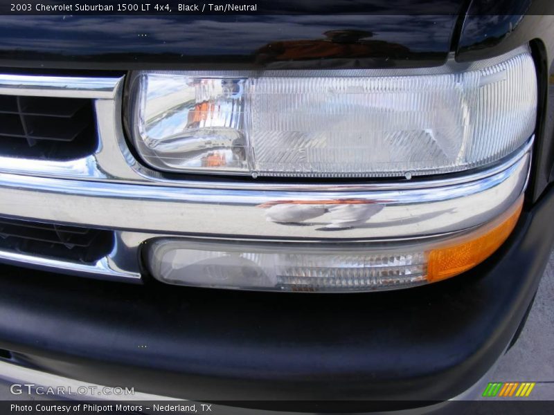 Black / Tan/Neutral 2003 Chevrolet Suburban 1500 LT 4x4