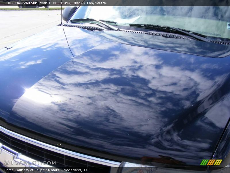 Black / Tan/Neutral 2003 Chevrolet Suburban 1500 LT 4x4