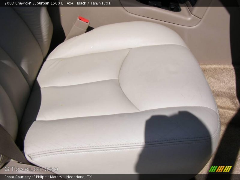 Black / Tan/Neutral 2003 Chevrolet Suburban 1500 LT 4x4