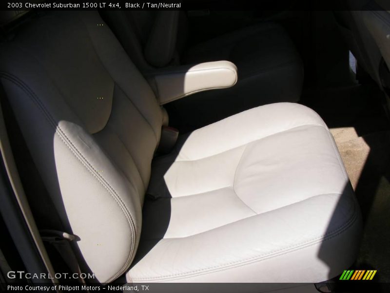 Black / Tan/Neutral 2003 Chevrolet Suburban 1500 LT 4x4