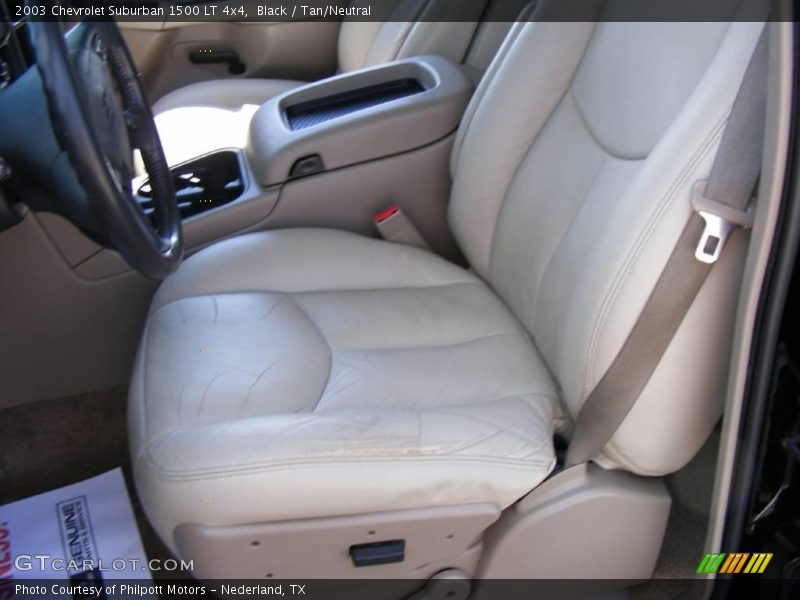 Black / Tan/Neutral 2003 Chevrolet Suburban 1500 LT 4x4