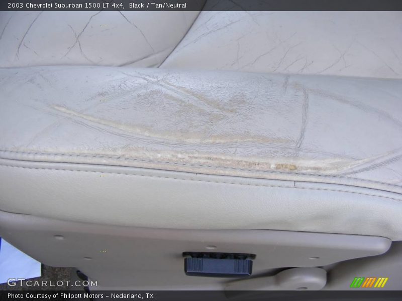 Black / Tan/Neutral 2003 Chevrolet Suburban 1500 LT 4x4