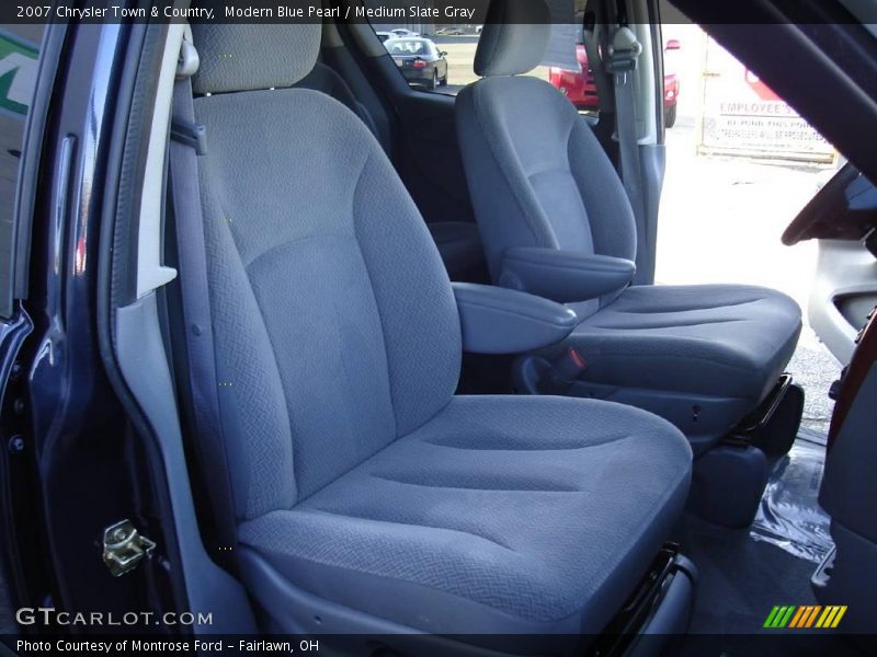 Modern Blue Pearl / Medium Slate Gray 2007 Chrysler Town & Country