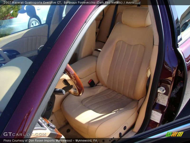 Bordeaux Pontevecchio (Dark Red Metallic) / Avorio 2007 Maserati Quattroporte Executive GT