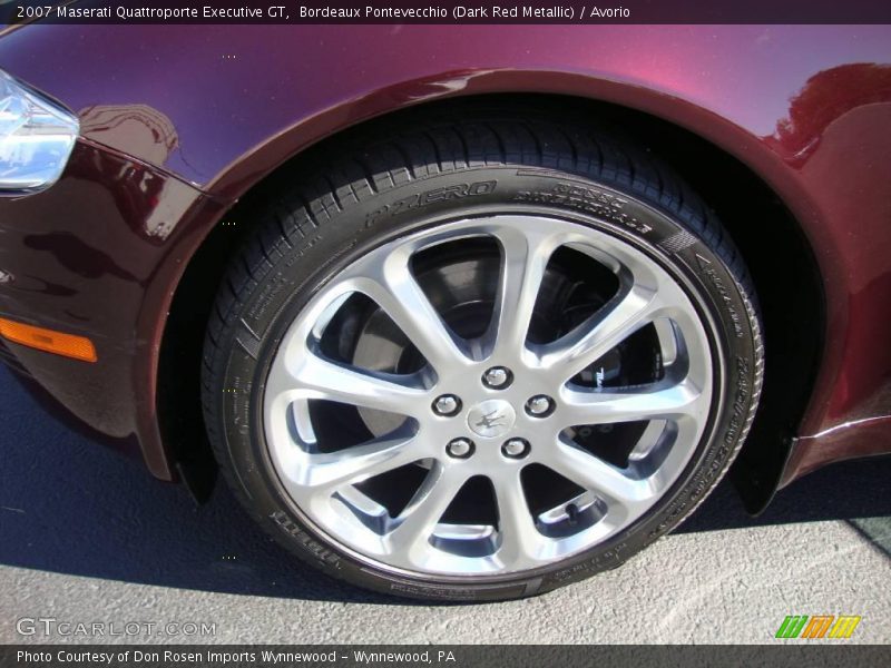 Bordeaux Pontevecchio (Dark Red Metallic) / Avorio 2007 Maserati Quattroporte Executive GT