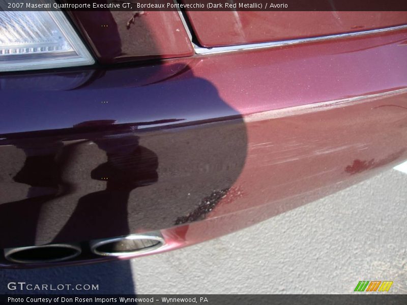 Bordeaux Pontevecchio (Dark Red Metallic) / Avorio 2007 Maserati Quattroporte Executive GT