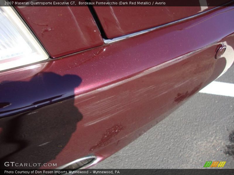 Bordeaux Pontevecchio (Dark Red Metallic) / Avorio 2007 Maserati Quattroporte Executive GT
