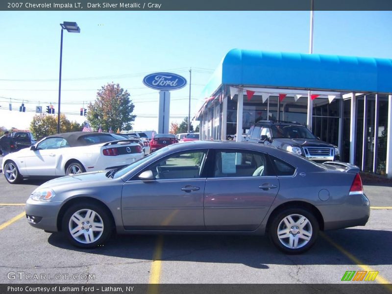 Dark Silver Metallic / Gray 2007 Chevrolet Impala LT