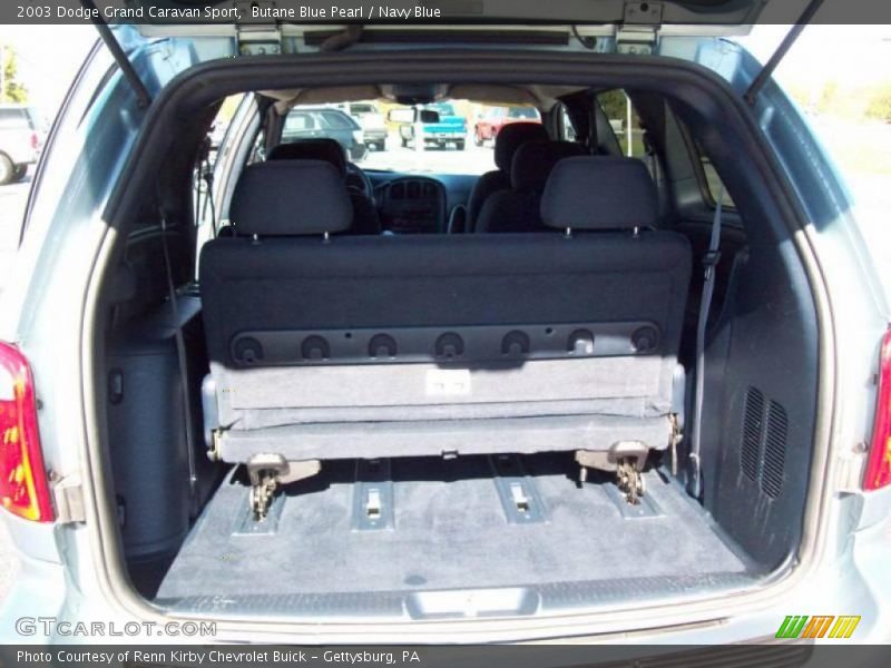 Butane Blue Pearl / Navy Blue 2003 Dodge Grand Caravan Sport