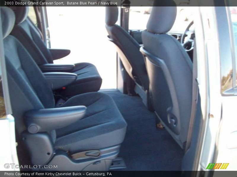 Butane Blue Pearl / Navy Blue 2003 Dodge Grand Caravan Sport