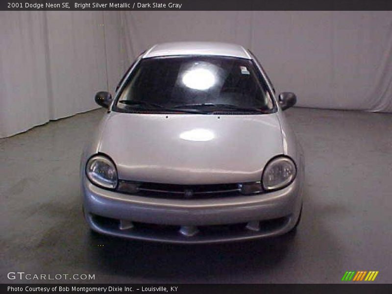 Bright Silver Metallic / Dark Slate Gray 2001 Dodge Neon SE