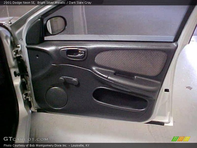 Bright Silver Metallic / Dark Slate Gray 2001 Dodge Neon SE