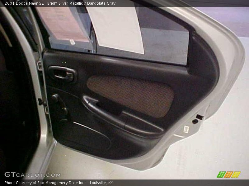 Bright Silver Metallic / Dark Slate Gray 2001 Dodge Neon SE