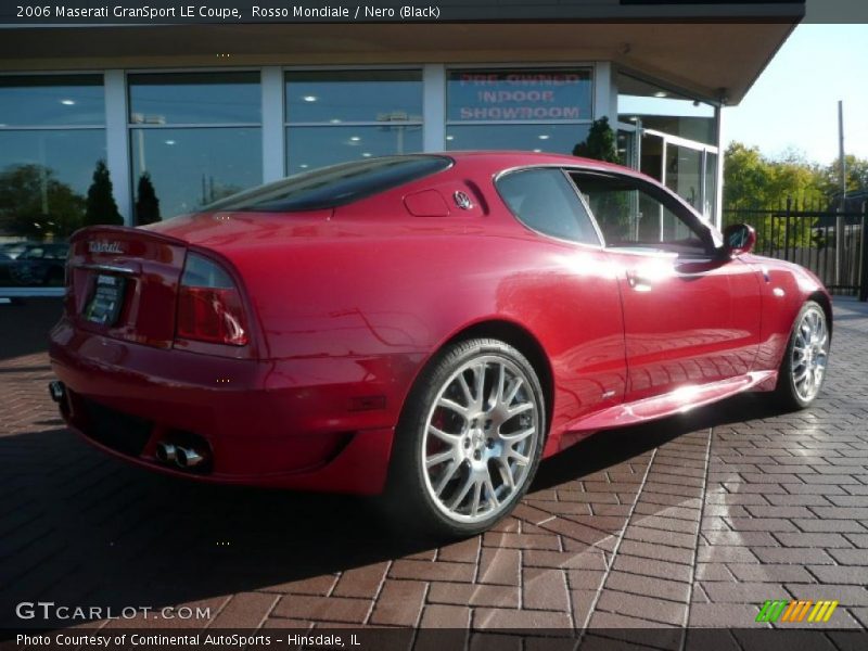 Rosso Mondiale / Nero (Black) 2006 Maserati GranSport LE Coupe