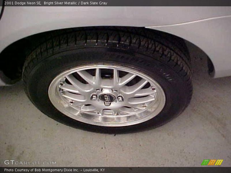 Bright Silver Metallic / Dark Slate Gray 2001 Dodge Neon SE