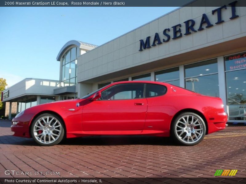 Rosso Mondiale / Nero (Black) 2006 Maserati GranSport LE Coupe