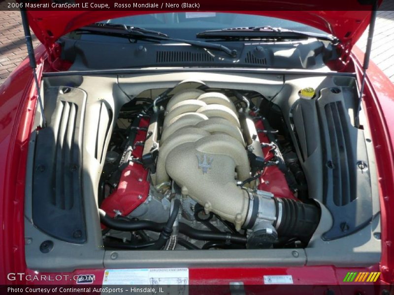 Rosso Mondiale / Nero (Black) 2006 Maserati GranSport LE Coupe