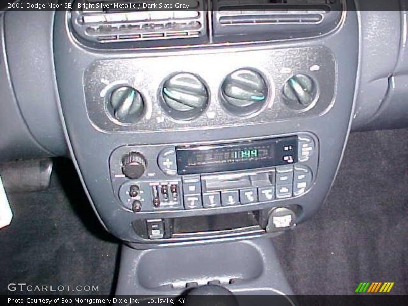 Bright Silver Metallic / Dark Slate Gray 2001 Dodge Neon SE