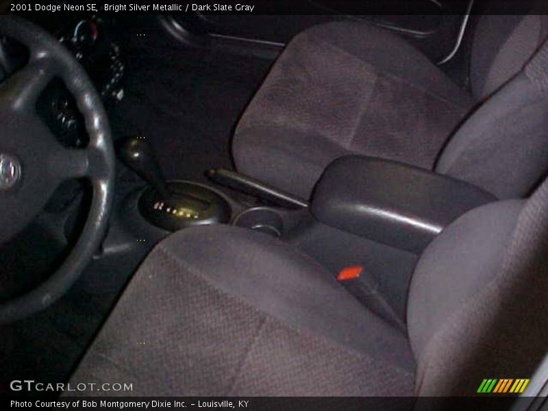 Bright Silver Metallic / Dark Slate Gray 2001 Dodge Neon SE