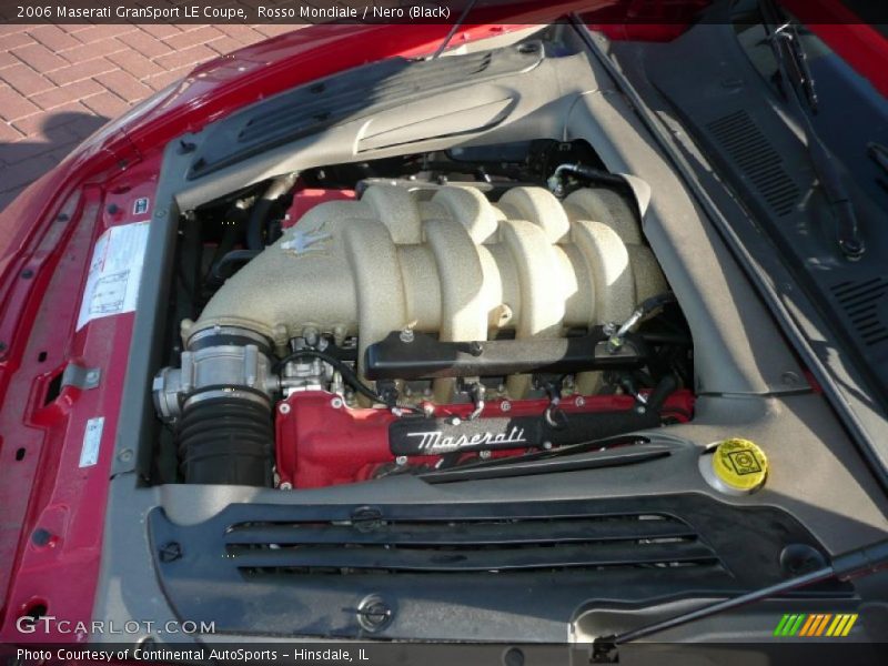 Rosso Mondiale / Nero (Black) 2006 Maserati GranSport LE Coupe