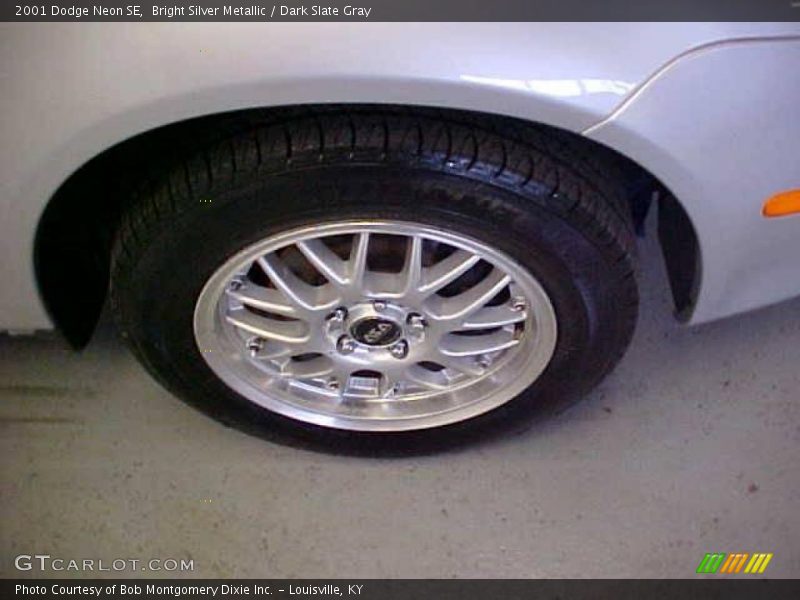 Bright Silver Metallic / Dark Slate Gray 2001 Dodge Neon SE