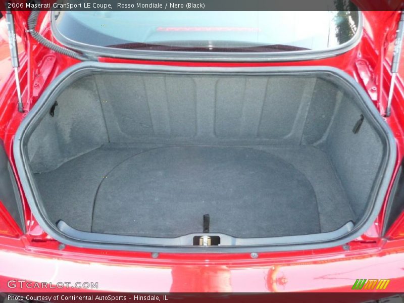 Rosso Mondiale / Nero (Black) 2006 Maserati GranSport LE Coupe