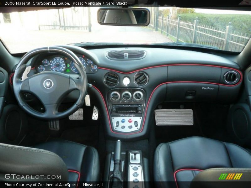 Rosso Mondiale / Nero (Black) 2006 Maserati GranSport LE Coupe