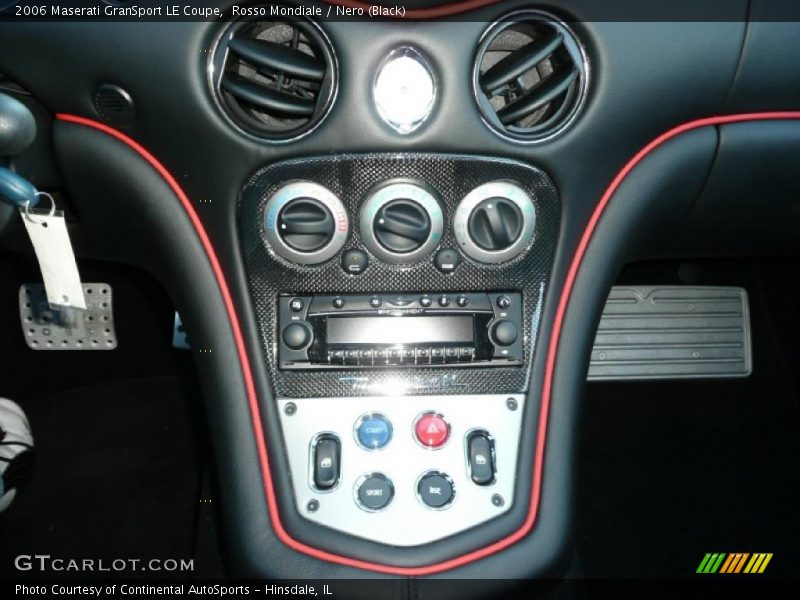 Rosso Mondiale / Nero (Black) 2006 Maserati GranSport LE Coupe