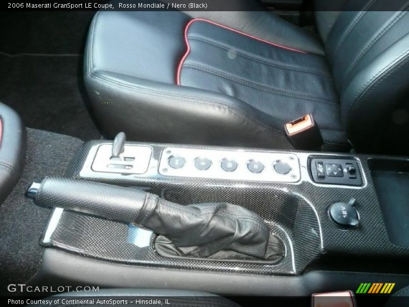 Rosso Mondiale / Nero (Black) 2006 Maserati GranSport LE Coupe
