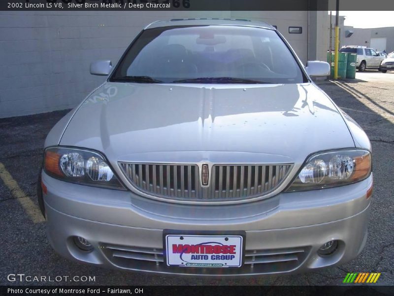 Silver Birch Metallic / Deep Charcoal 2002 Lincoln LS V8