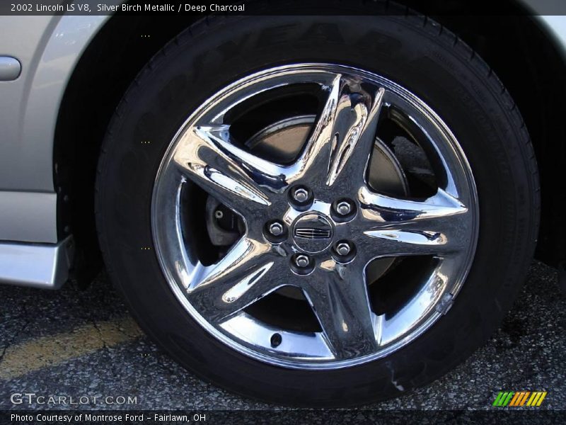Silver Birch Metallic / Deep Charcoal 2002 Lincoln LS V8