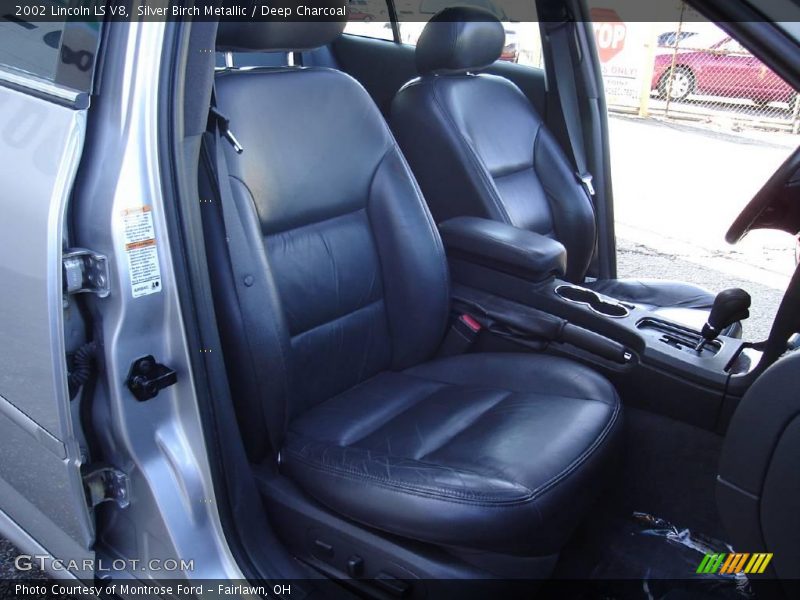 Silver Birch Metallic / Deep Charcoal 2002 Lincoln LS V8