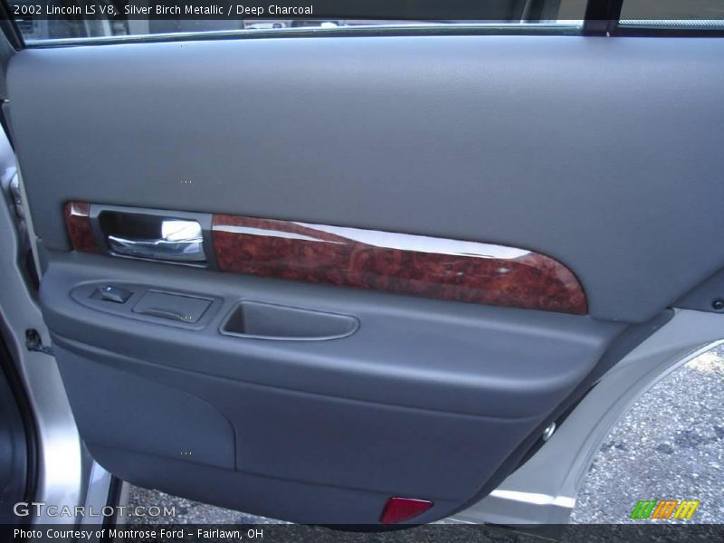 Silver Birch Metallic / Deep Charcoal 2002 Lincoln LS V8