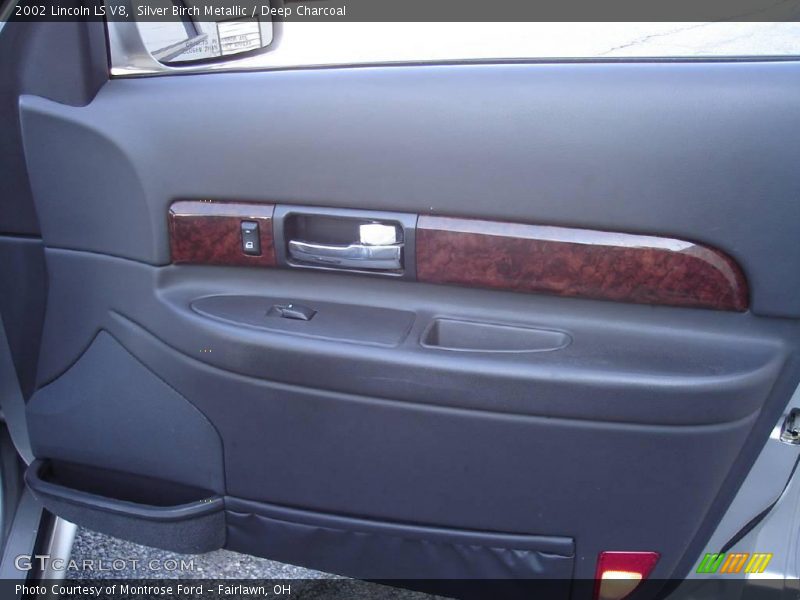 Silver Birch Metallic / Deep Charcoal 2002 Lincoln LS V8