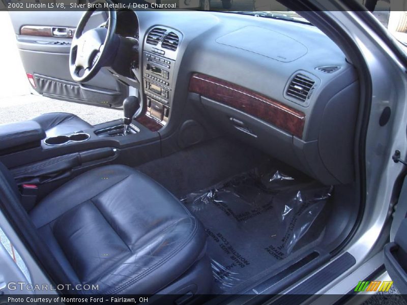 Silver Birch Metallic / Deep Charcoal 2002 Lincoln LS V8